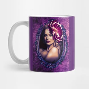 Rich Purple and Pink Beautiful Girls Artwork Trending Art Mug